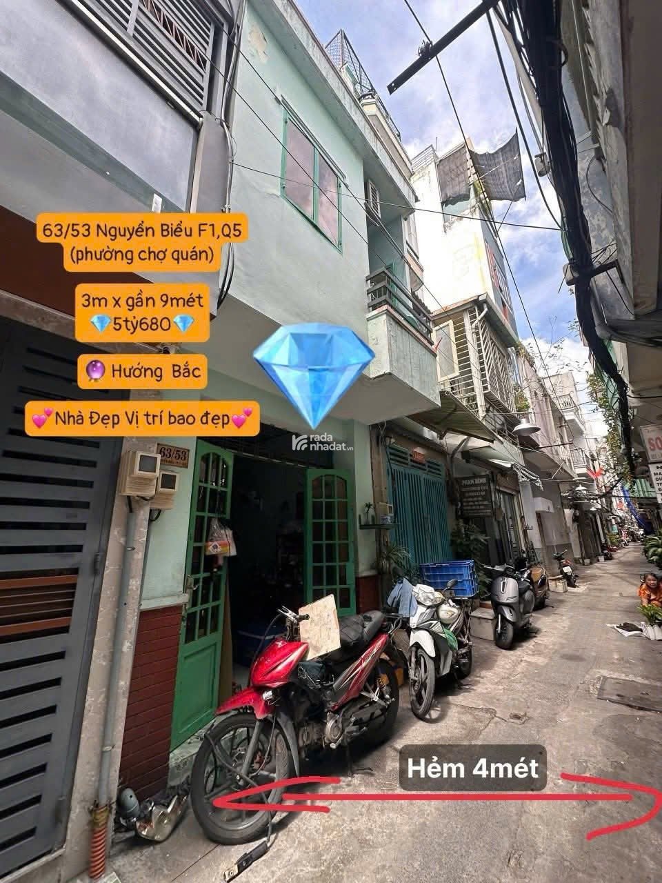 NHÀ ĐẸP QUẬN 5- VIÊN KIM CƯƠNG XỊN