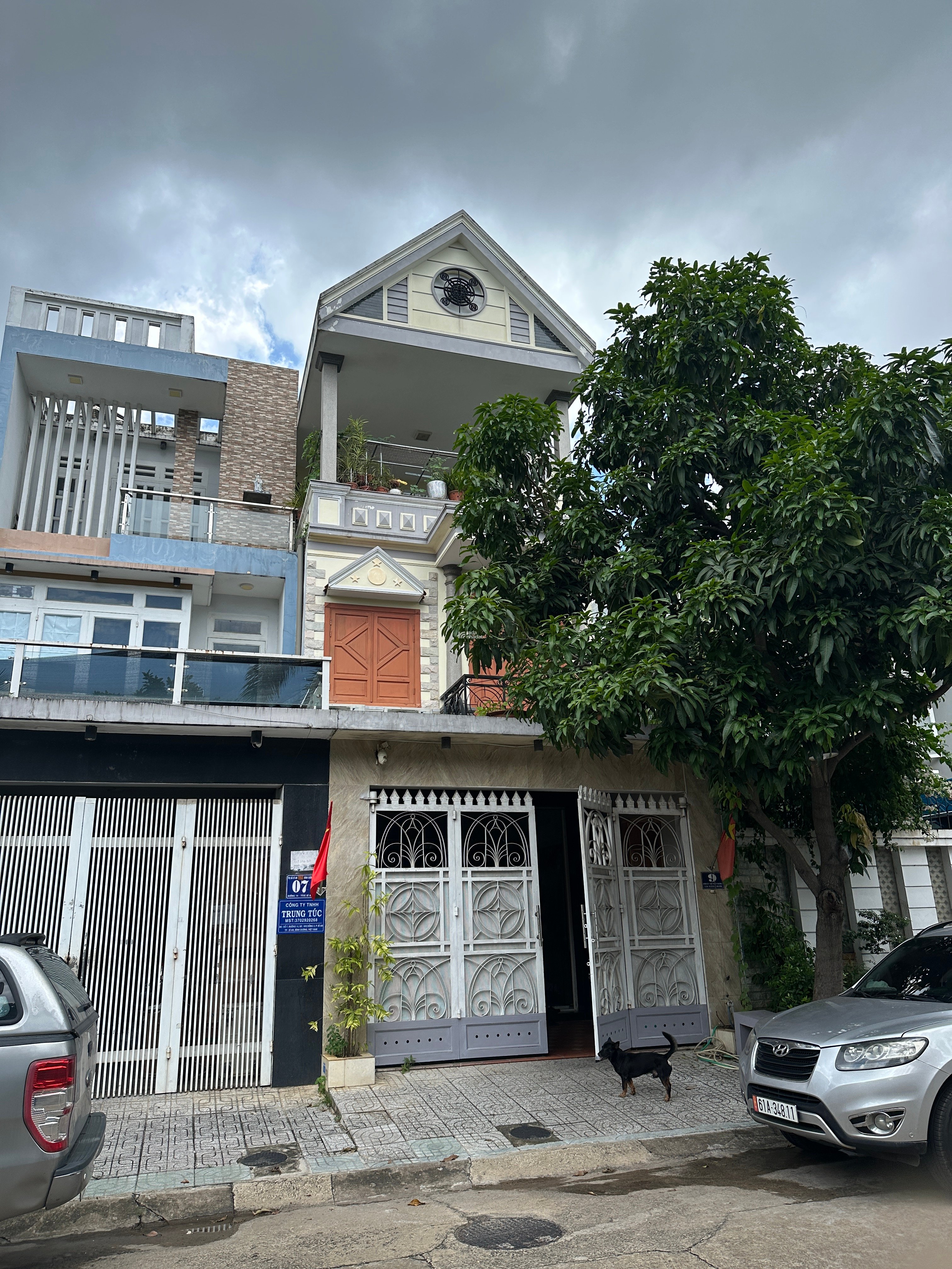 Bán nhà ở liền kề tài khu trung tân hành chính dĩ an