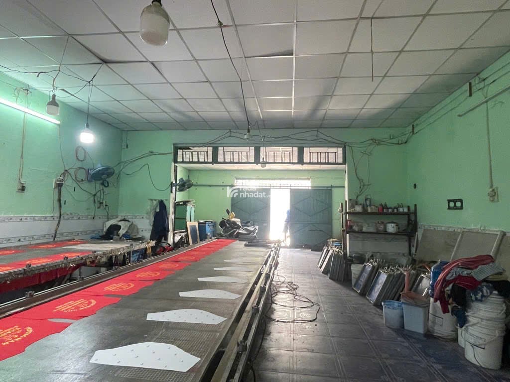 Nhà Xưởng 218m2 Nằm Ngay Quốc Lộ 1A Phường Tân Thới Hiệp Quận 12