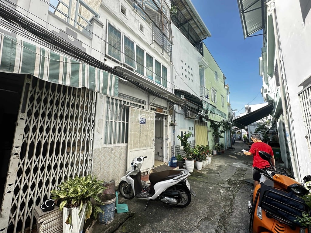BÁN NHÀ HẺM 861 TRẦN XUÂN SOẠN, P. TÂN HƯNG, QUẬN 7, 40M2 