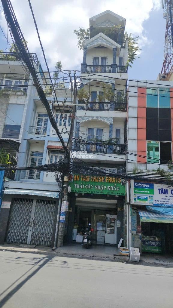 MẶT TIỀN KINH DOANH ĐỈNH - 4 TẦNG - 54M2 (4x14) - GẦN KHU ẨM THỰC ĐỒNG ĐEN - 15 TỶ 200 TL