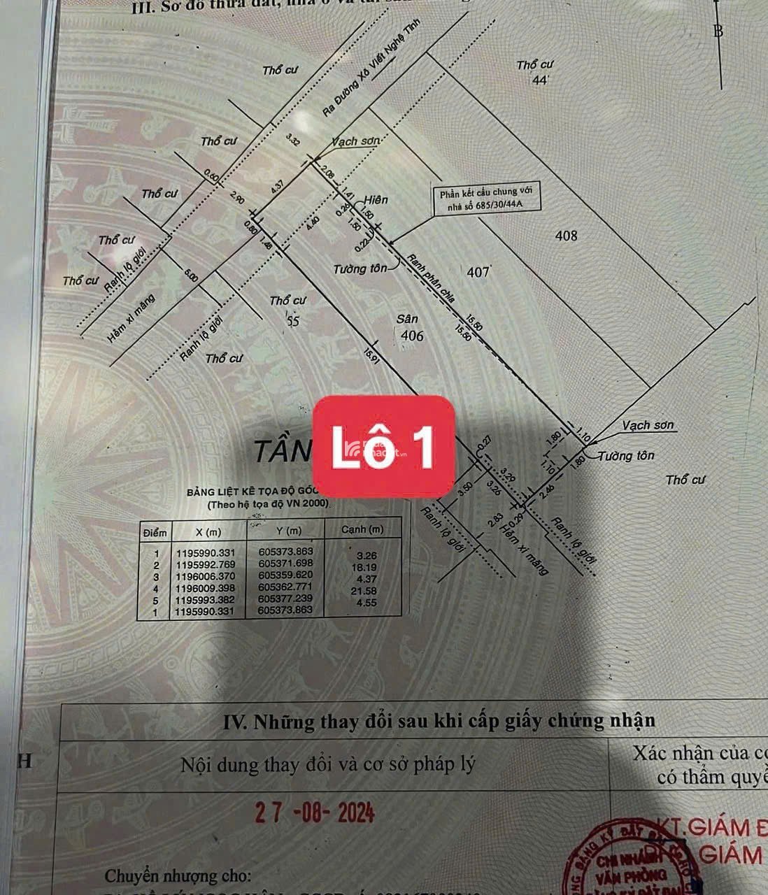 BÁN NHANH 2 LÔ ĐẤT-HẺM TO-NGANG 5x22m-Xây Căn hộ dịch vụ dòng tiền hơn 1,5 tỷ/năm-Giá 11 tỷ TL