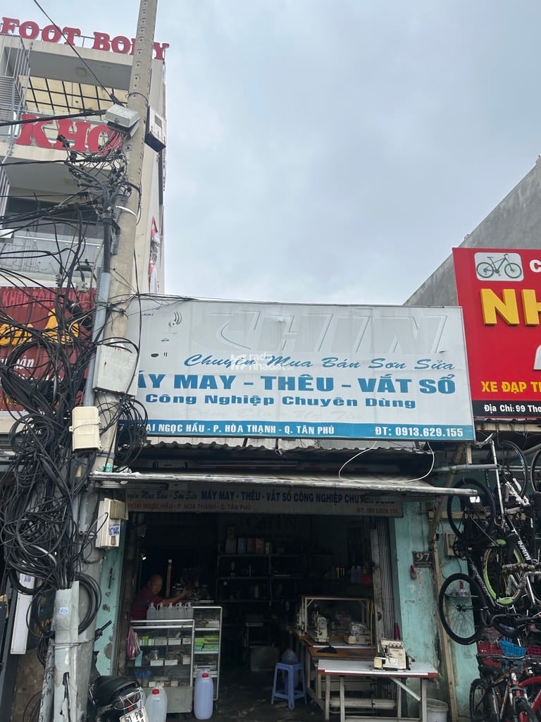 MẶT TIỀN VIP THOẠI NGỌC HẦU, TÂN PHÚ, CHUẨN 125M2 HIẾM CÓ. GIẢM 550TR CHỈ CÒN 16.3T TL TỐT