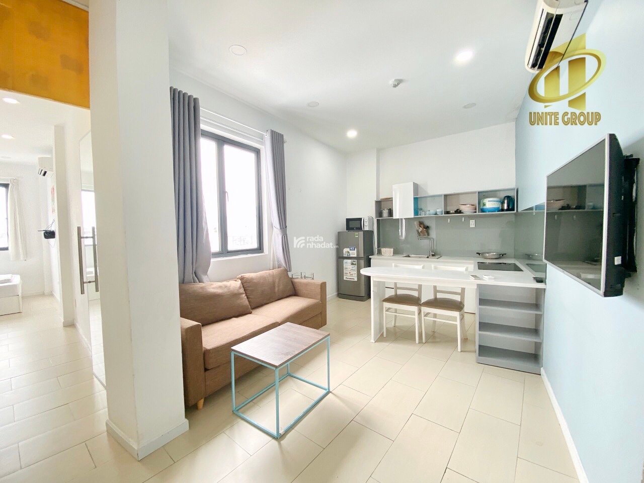 Cho thuê căn hộ Bình Thạnh , có thang máy, dạng 1PN, gần đại học Văn Lang, Hutech