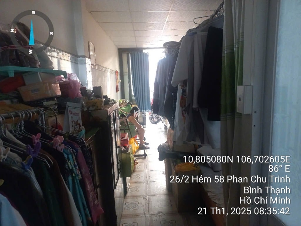 SIÊU PHẨM, HXH PHAN CHU TRINH, BÌNH THẠNH, 45M2 TIỆN XÂY. GIẢM 650TR CHỈ CÒN 4.7T TL 