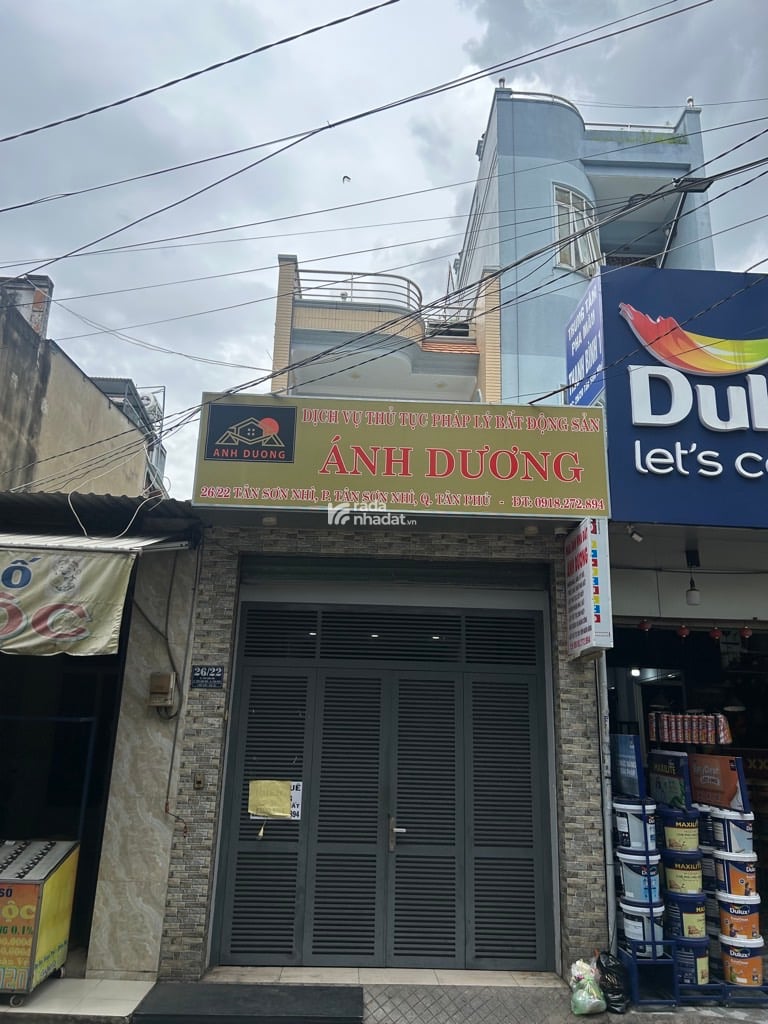 Vị trí siêu đắc địa:  Đường 10m, tuyến đường xương cá kết nối 2 trục chính: Tân Sơn Nhì 