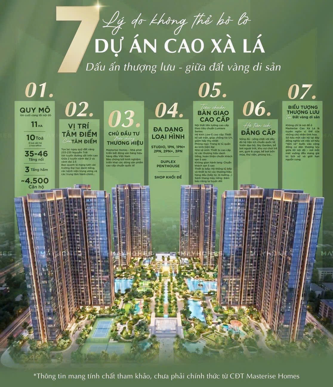 Bán căn hộ Masterise Cao Xà Lá tầng đẹp giá cực tốt!!!