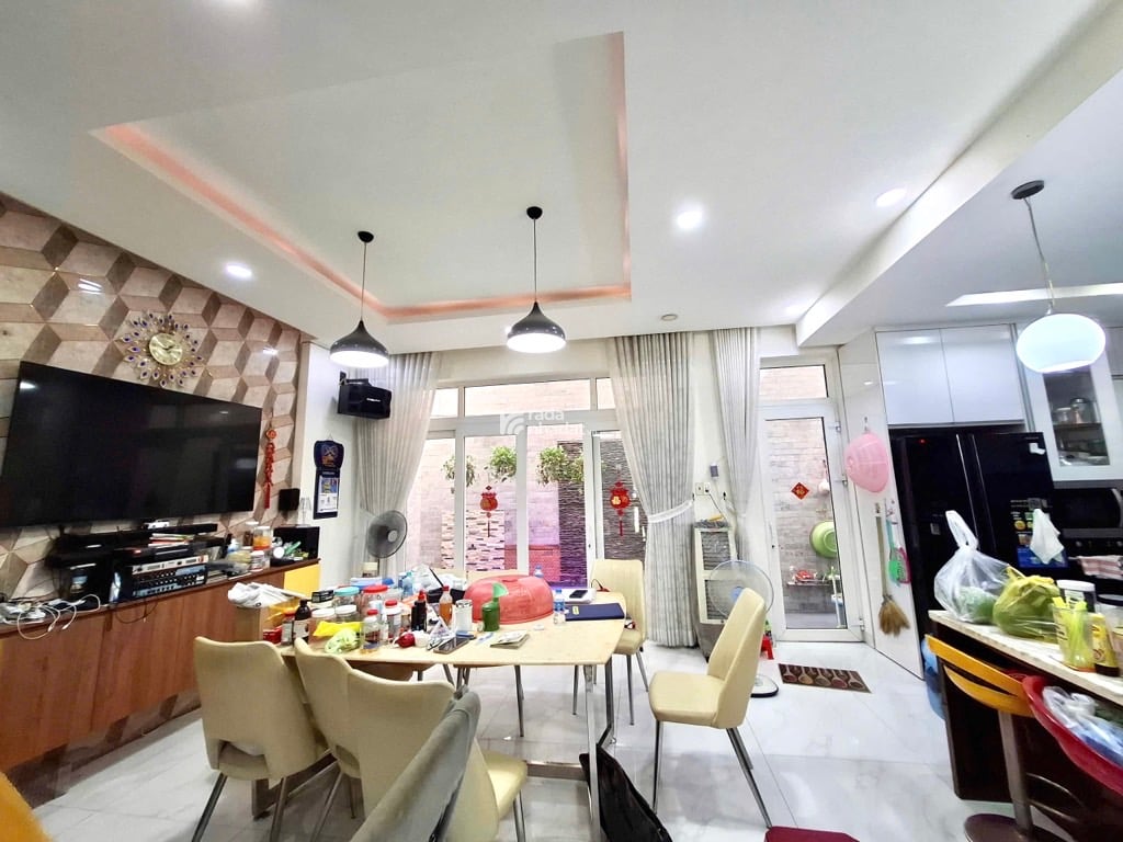 BÁN NHÀ MẶT TIỀN KHU BÔNG SAO QUẬN 8 128M2 23.5 TỶ 4 TẦNG CÔNG VIÊN TRƯỚC NHÀ
