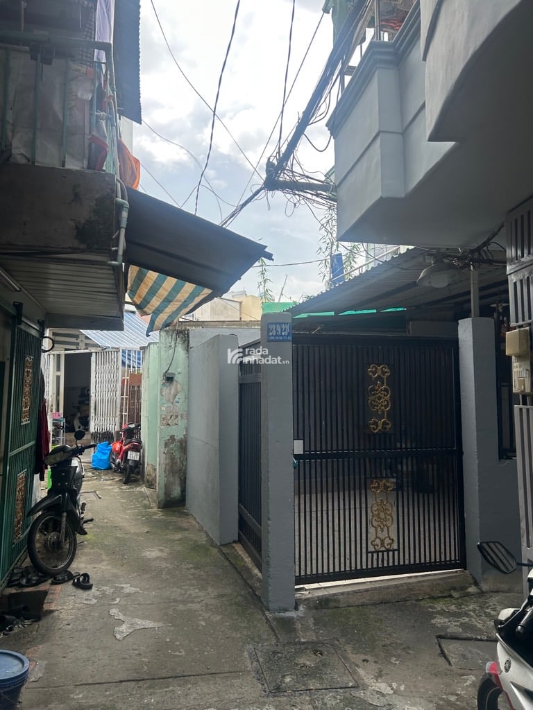 BÁN NHÀ HẺM 28 LƯƠNG VĂN CAN, P. 15, QUẬN 8, 88 M2