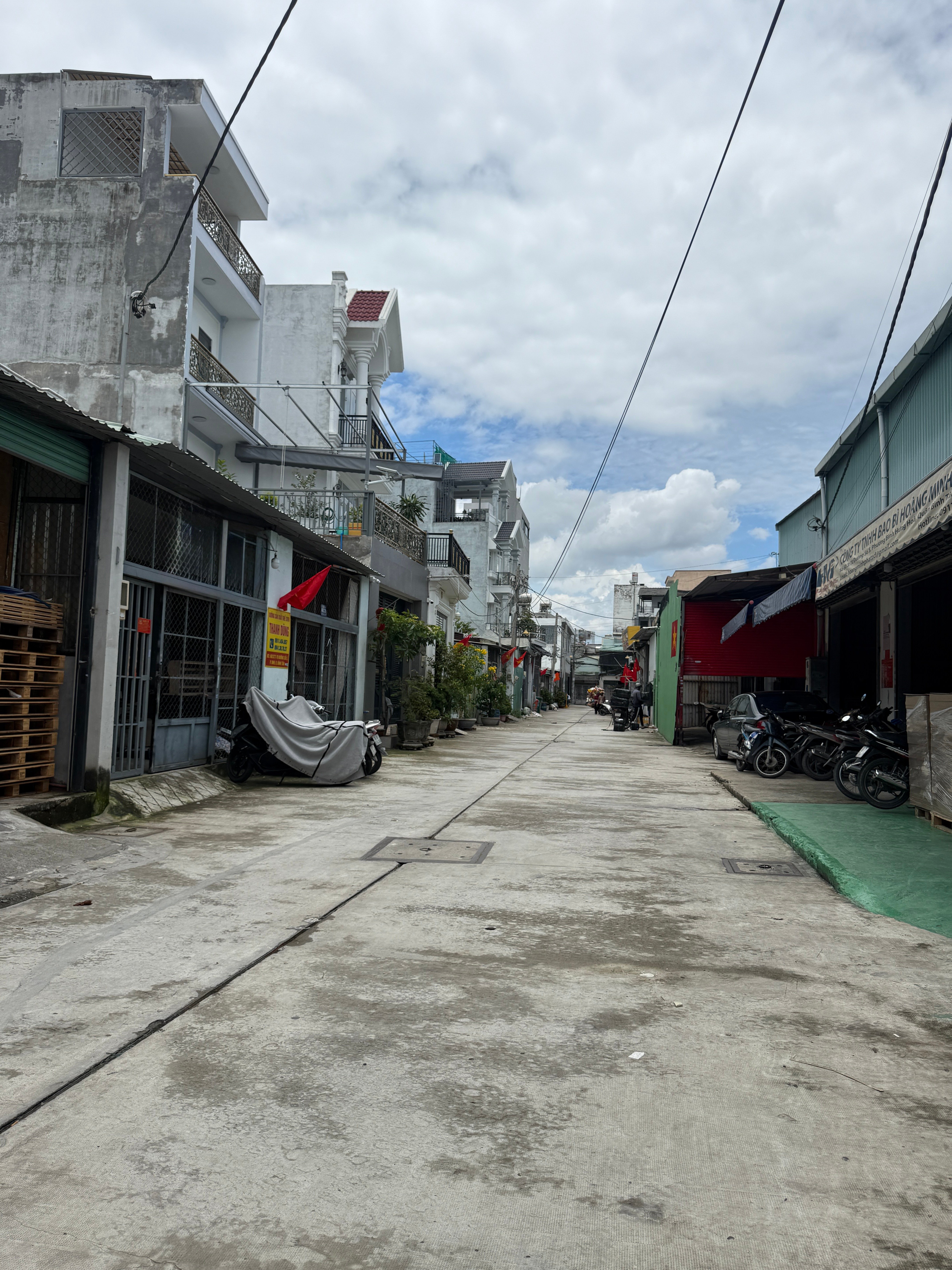 C4 Lửng Tiện Xây Mới, 190m2 (5.5x26m Nở Hậu Đều 8.5m) Đường 8m Thông