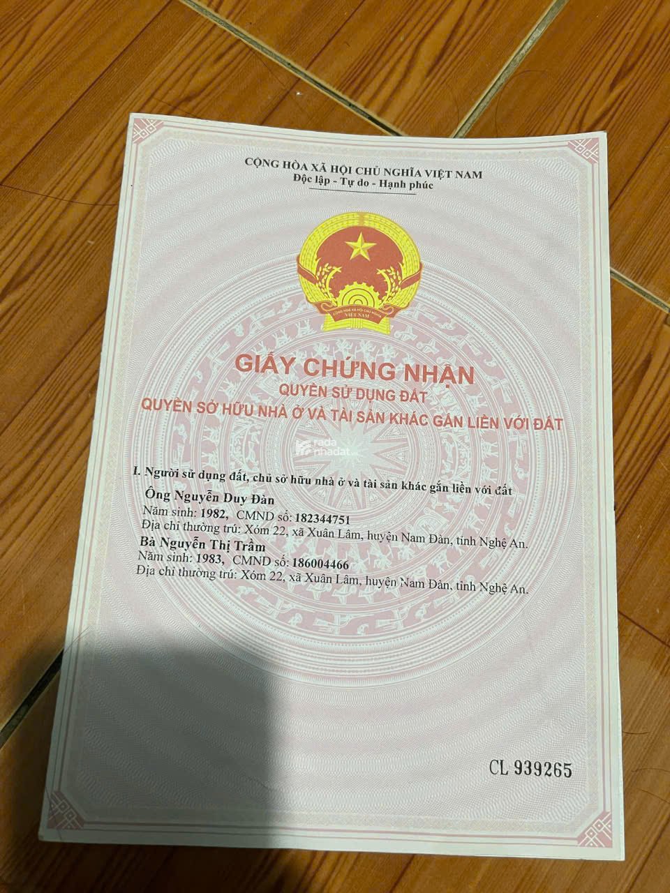 Bán đất đường Xuân Thới Thượng 58 C, X.Xuân Thới Thượng.H Hóc Môn,TPHCM