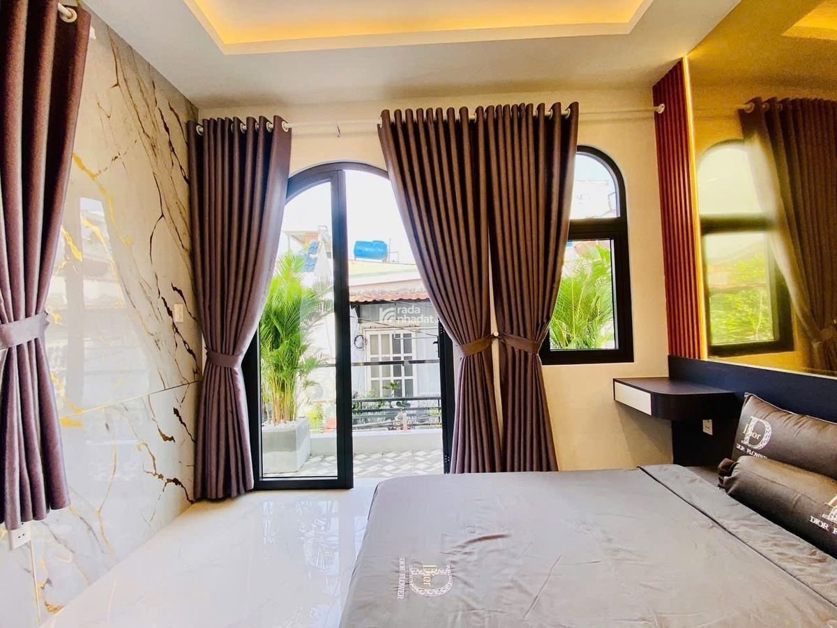 NHÀ HẺM THÔNG LÊ VĂN THỌ ,PHẠM VĂN CHIÊU, NHÀ MỚI FULL NT, DT 55M2, 2 TẦNG ĐÚC, NGANG 5M,