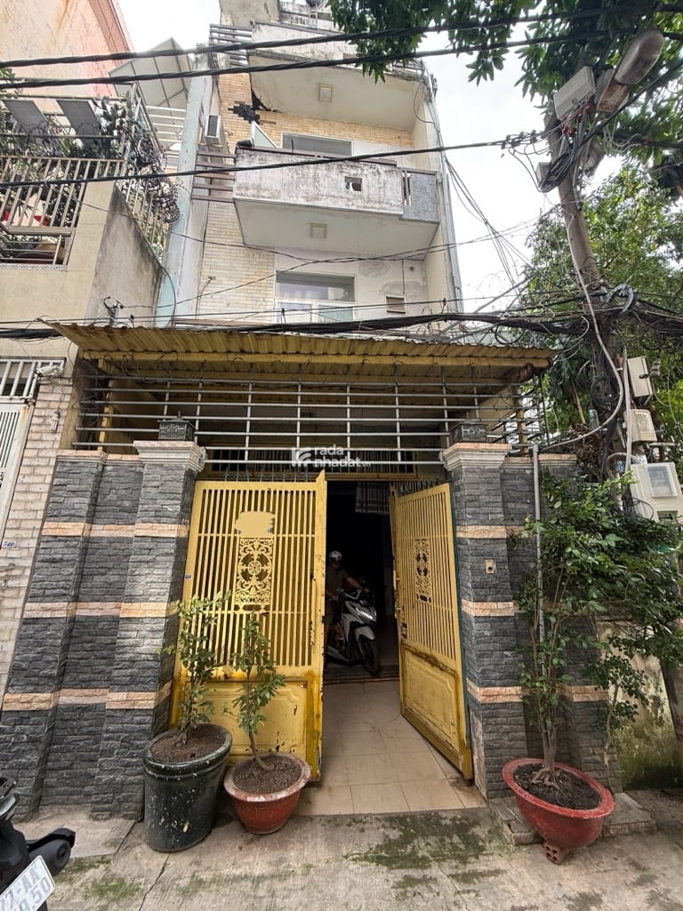 BÁN NHÀ KHU TÊN LỬA - GẦN AEON MALL BÌNH TÂN -  HXH THÔNG - 96m2 - 4.7x20m NỞ HẬU - 4 TẦNG 