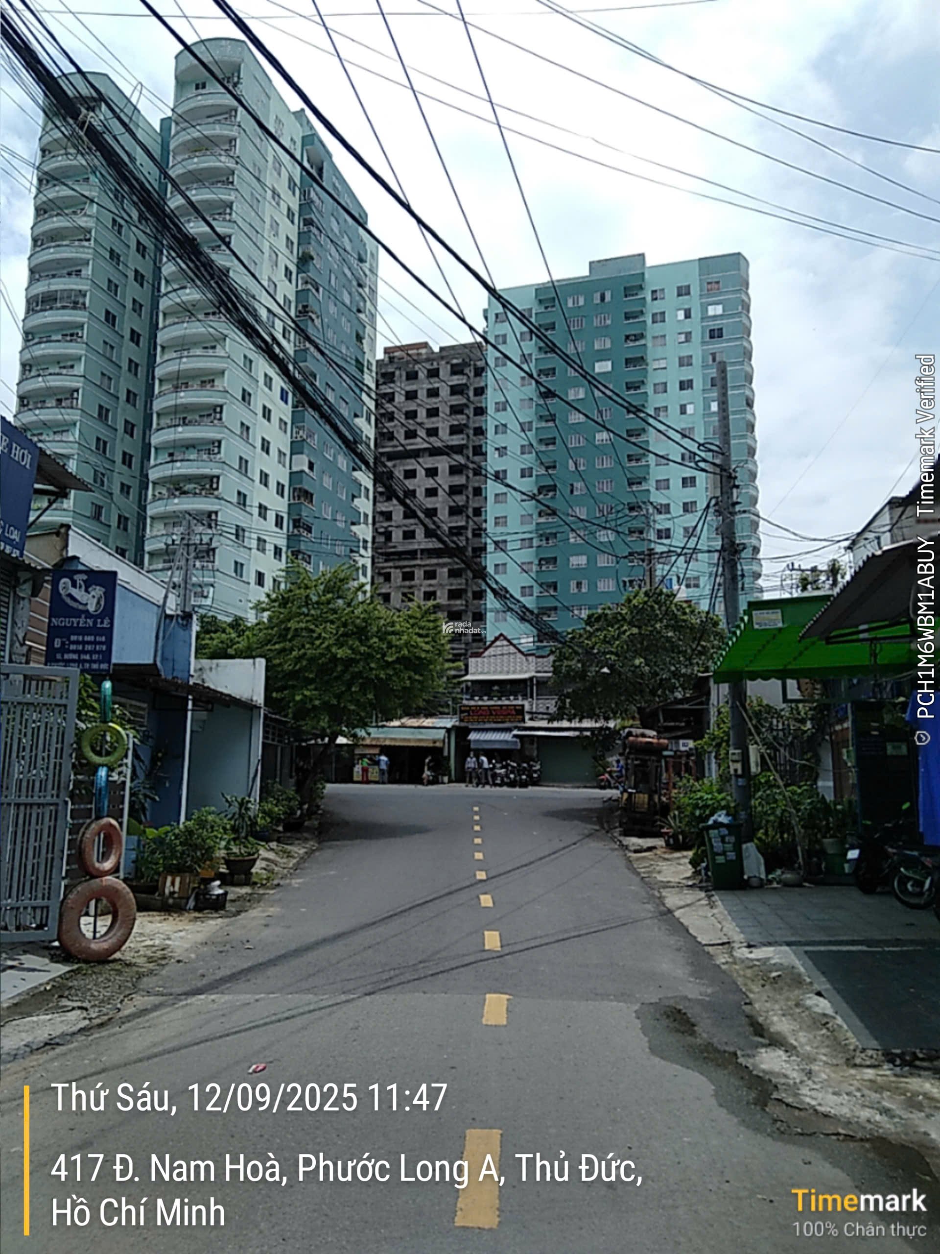 Bán nhà mặt tiền đường, phước long A, ngay ga metro
