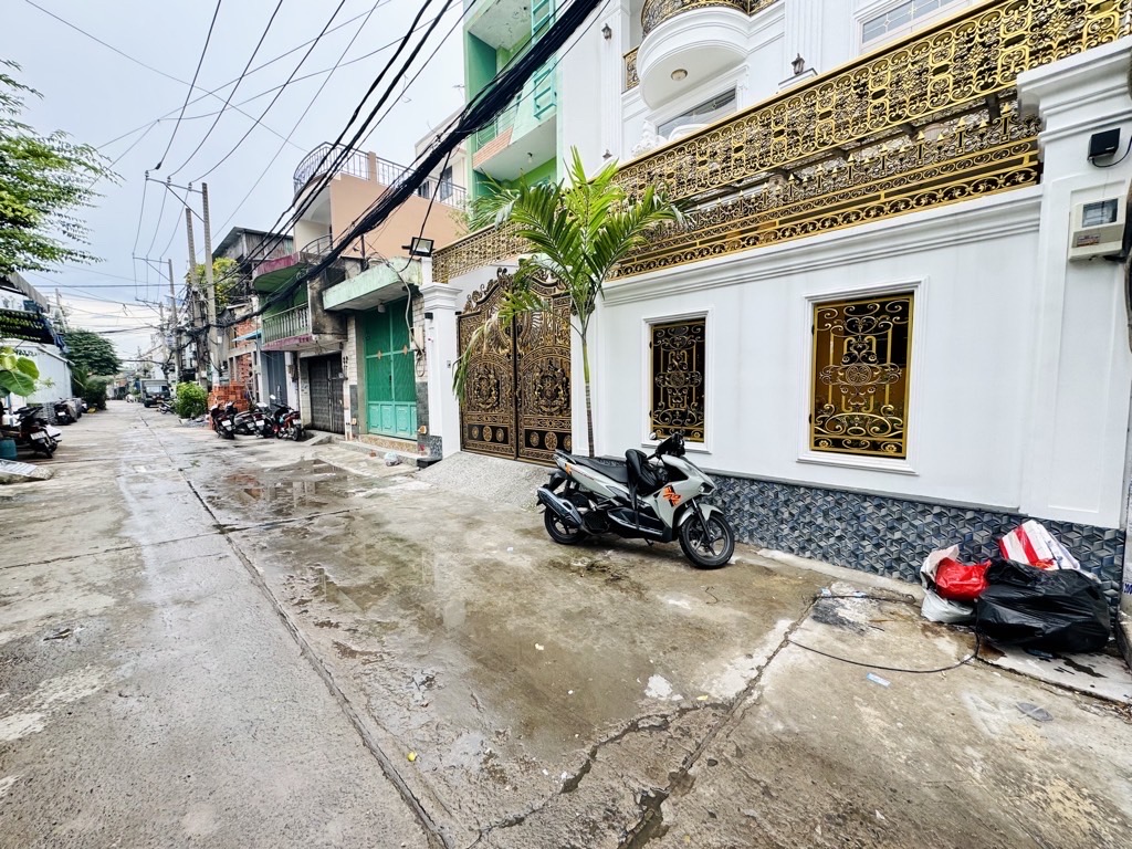 PHAN ANH - GIÁP TÂN PHÚ - BIỆT THỰ - DT 145M2 - NGANG 8M NHÀ ĐẸP 4 TẦNG - 5PN WC KHÉP KÍN - FULL