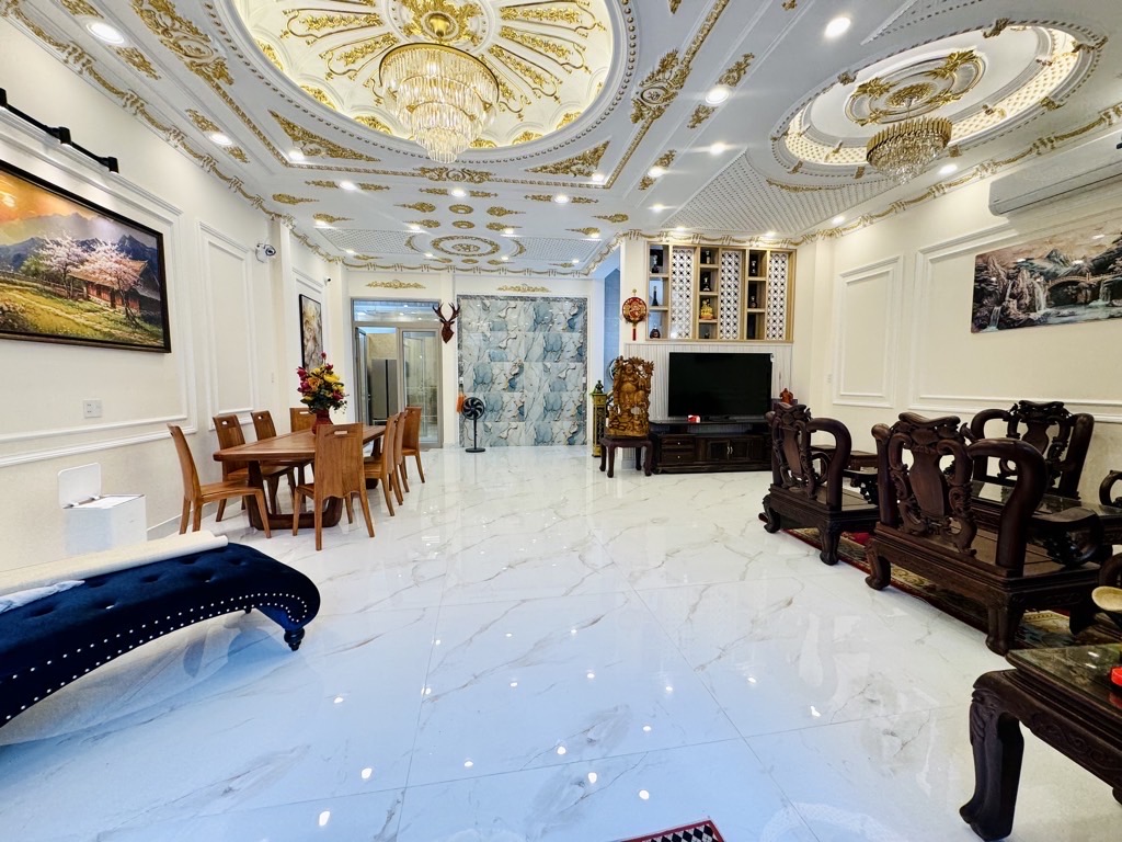 PHAN ANH - GIÁP TÂN PHÚ - BIỆT THỰ - DT 145M2 - NGANG 8M NHÀ ĐẸP 4 TẦNG - 5PN WC KHÉP KÍN - FULL