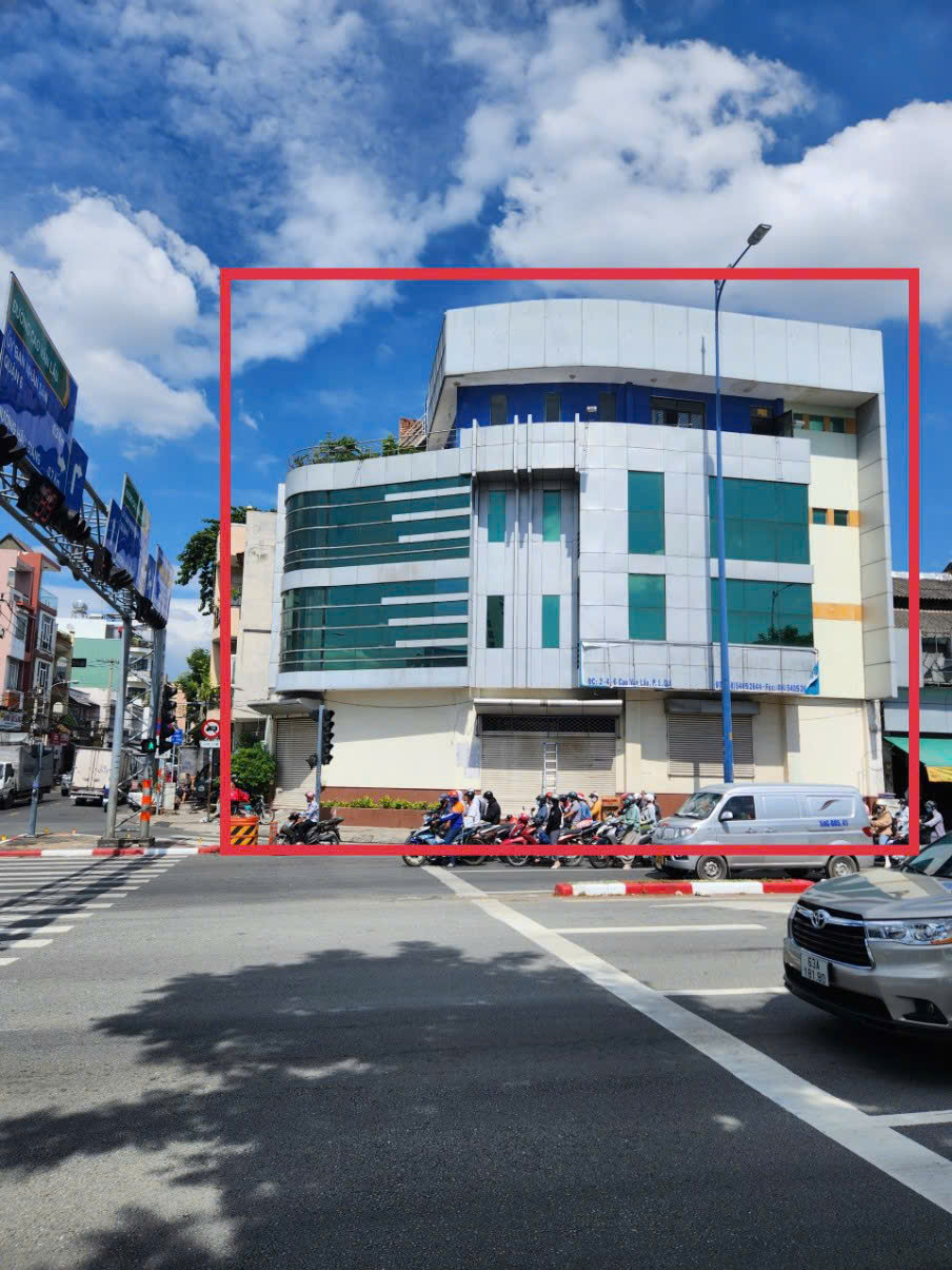 Bán nhà góc 2 mặt tiền Võ Văn Kiệt Quận 6  Nhận diện thương hiệu mạnh Giá 49 tỷ