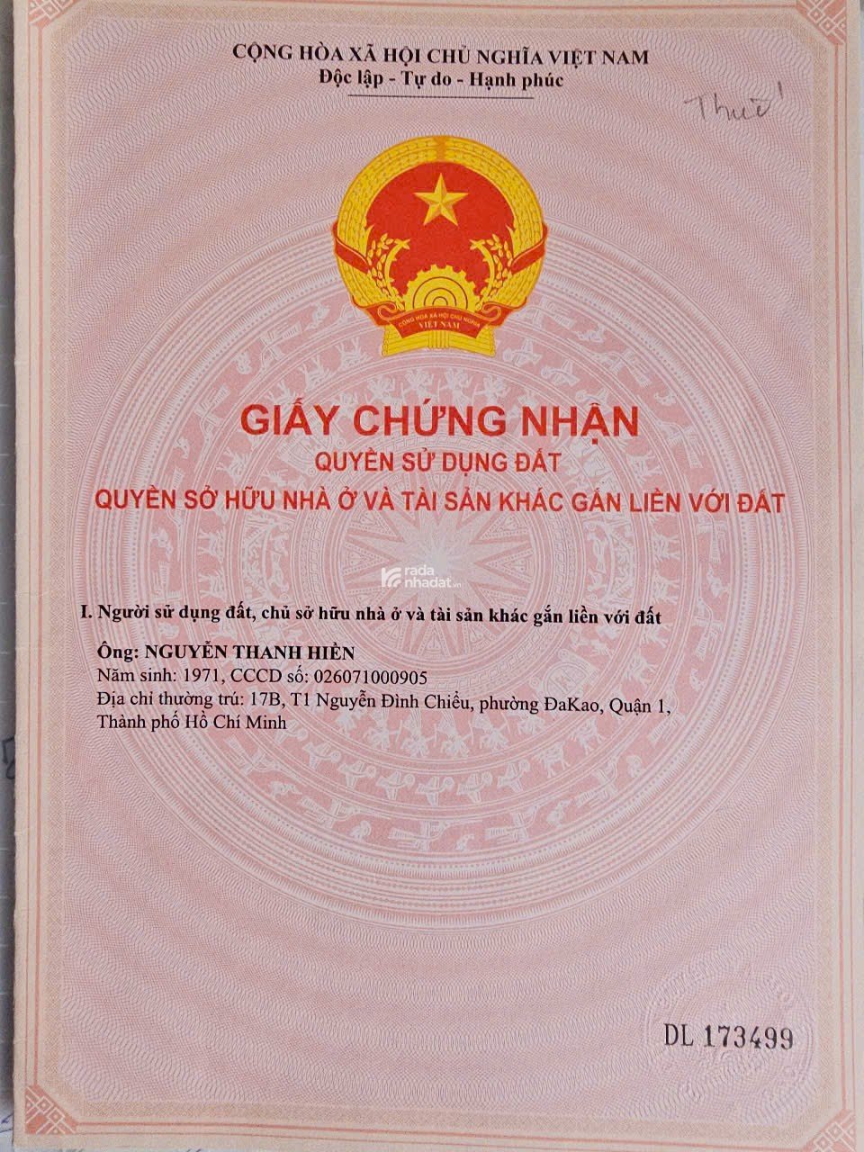 Đất mặt tiền Cần Giờ_ TP. HCM 