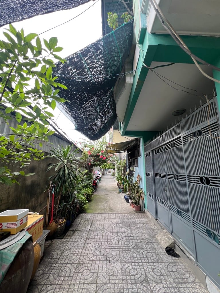 Bán nhà đường số (xe hơi gần cửa); 56m2; 2 tầng; 3PN; thu nhập 14tr/tháng; sổ hồng