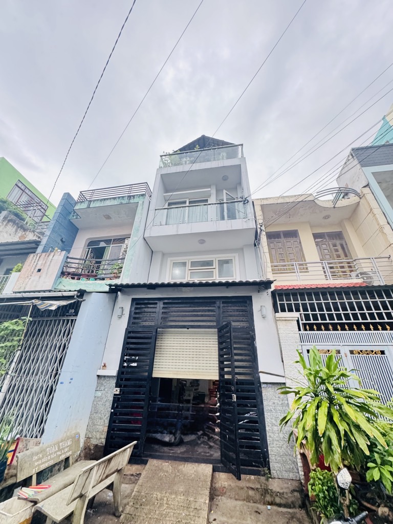 MẶT PHỐ SẦM UẤT KHU TÊN LỬA AEON MAIL SÁT QUẬN 6 - NHÀ 4 TẦNG