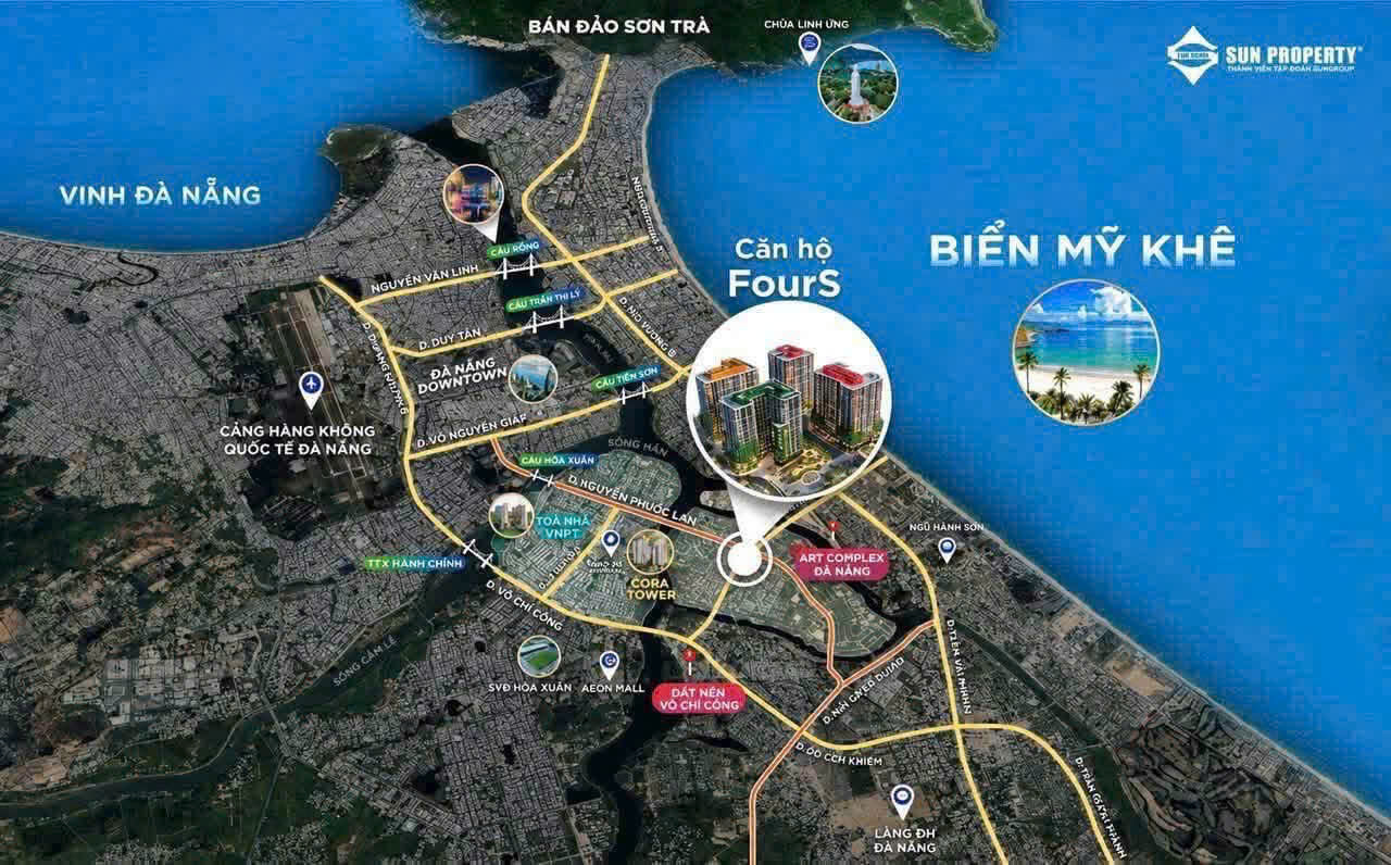 FOURS TOWER ĐÀ NẴNG NHẬN BOOKING F2 & F3 