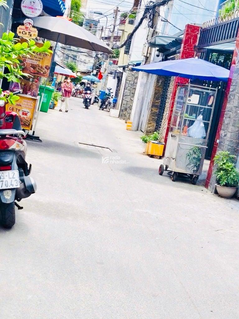 BÁN NHÀ HXH NGUYỄN THỊ TẦN, HẺM THÔNG, SÁT MẶT TIỀN, 55M2