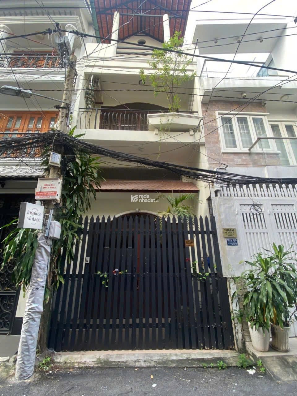 BÁN GẤP NHÀ VIP LÊ VĂN SỸ Q3 - NHÀ TRỐNG - 4 TẦNG - GIÁ CHỈ 13 TỶ