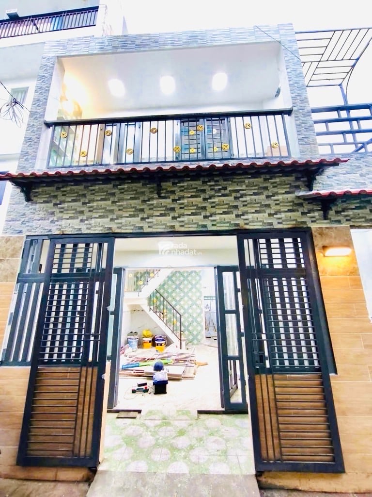 Nhà mới keng dọn vào ở ngay 45m2 ( ngang 6m , dài 10m ) 2 tầng , 3PN , Bình Đông P15 Q8 