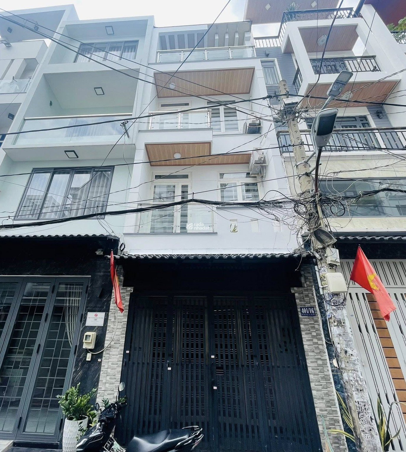 Bán nhà 401/16 Lê Văn Thọ P.9 GV, Dt 4x12m, 1 trệt 3 lầu ST. Giá 7,6 tỷ