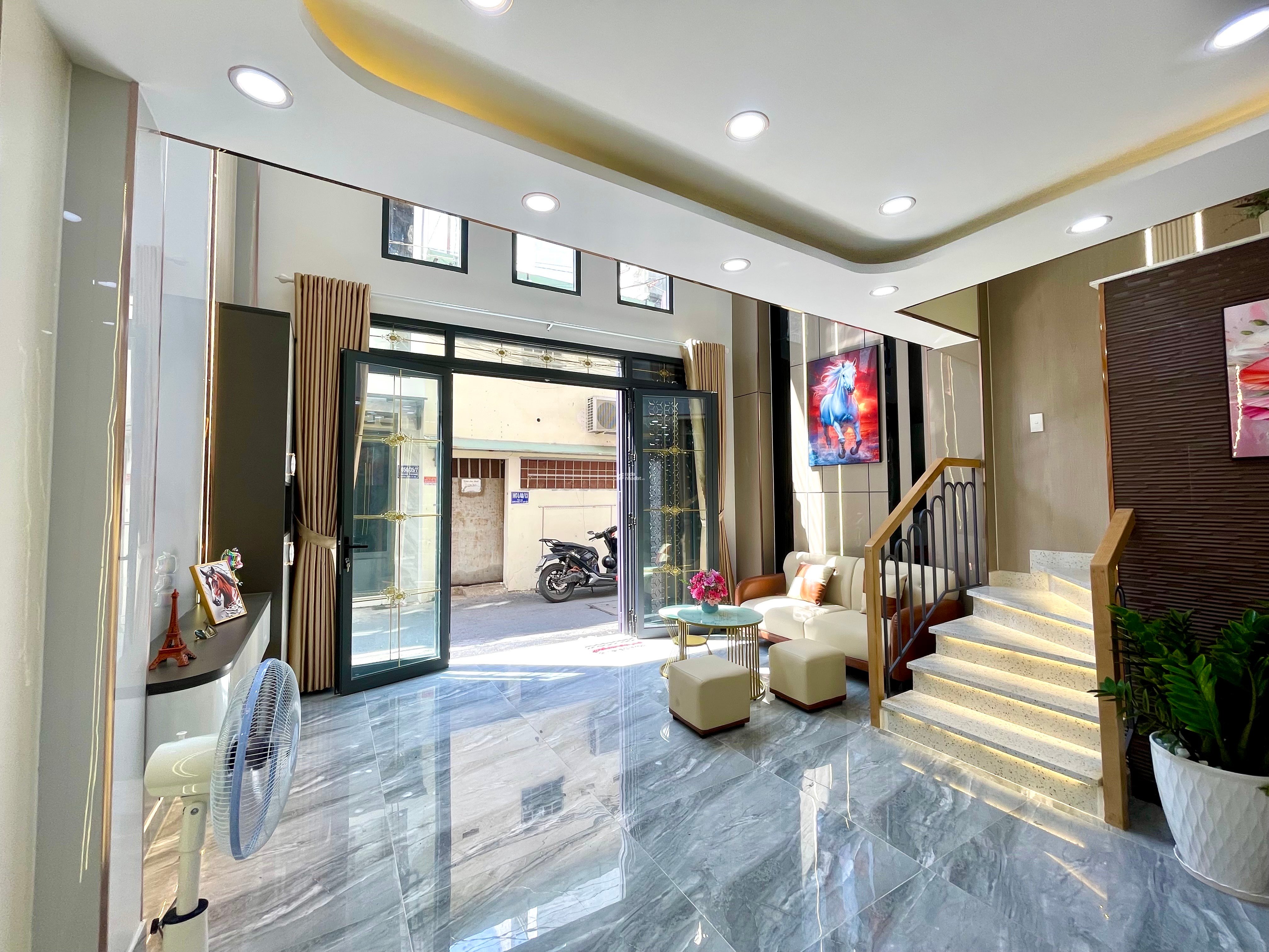 NHÀ ĐẸP XÂY MỚI - HẺM 5M Đ.QUANG TRUNG - 5x7 - 4 TẦNG - FULL NỘI THẤT - CHỈ 6.7 TỶ TL