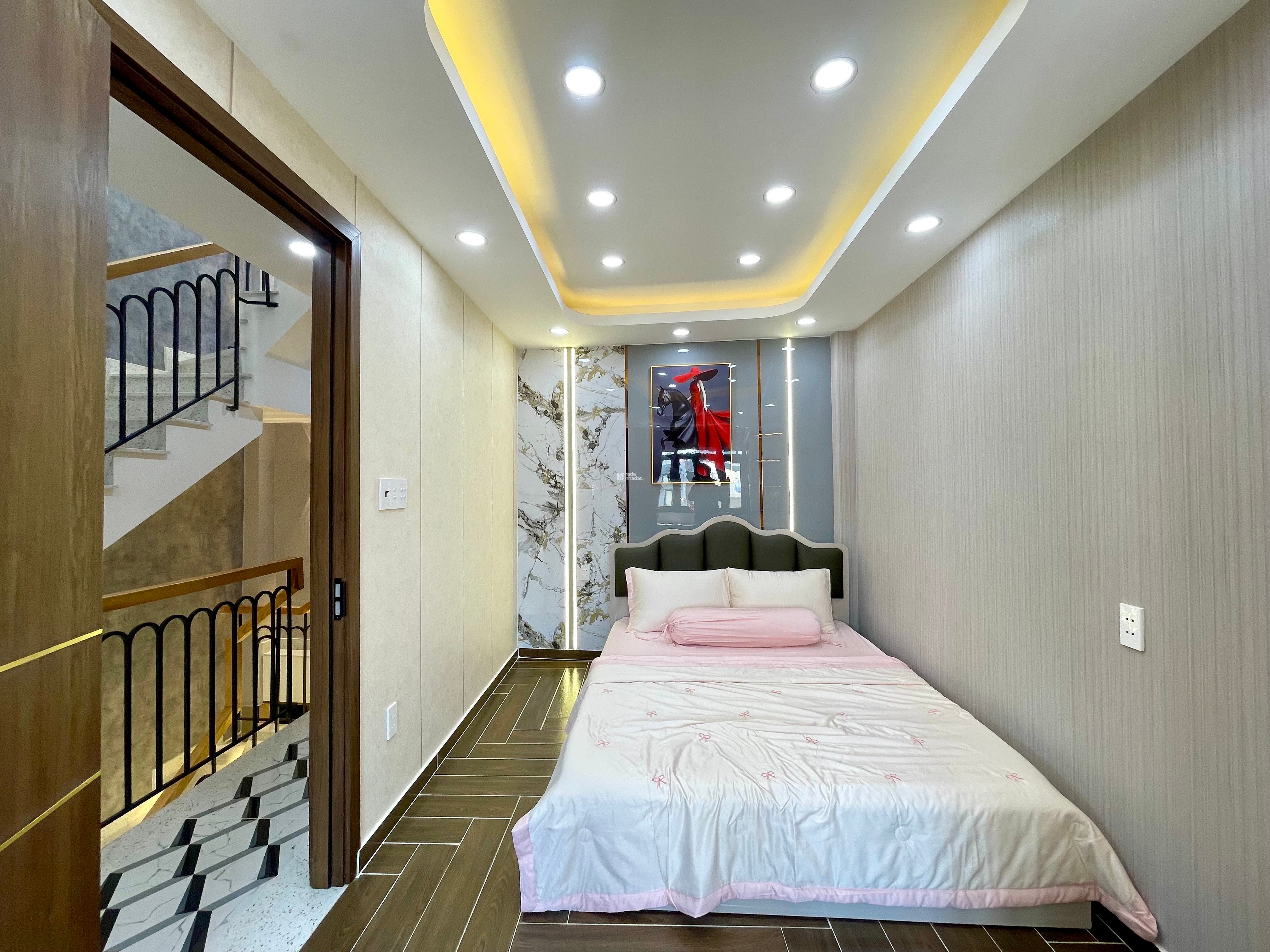 NHÀ ĐẸP XÂY MỚI - HẺM 5M Đ.QUANG TRUNG - 5x7 - 4 TẦNG - FULL NỘI THẤT - CHỈ 6.7 TỶ TL