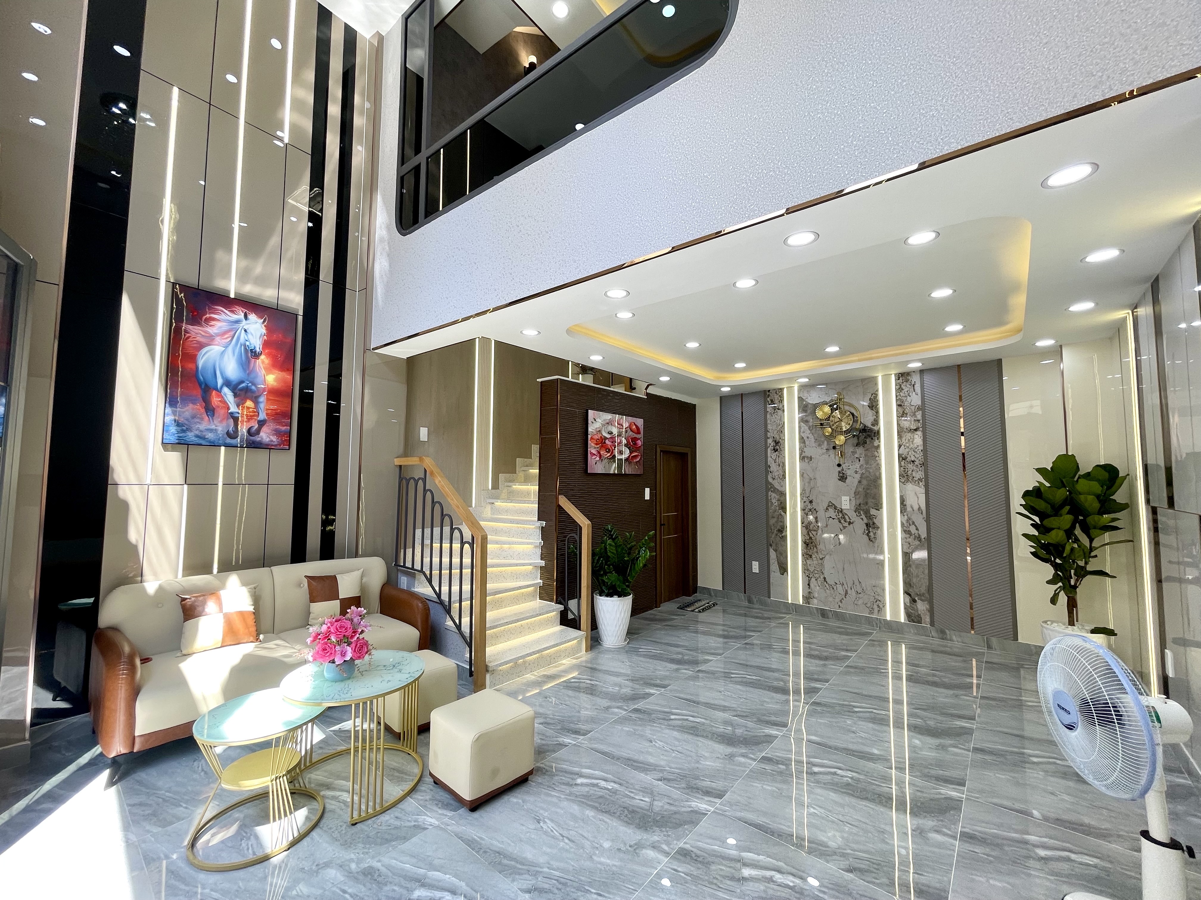 NHÀ ĐẸP XÂY MỚI - HẺM 5M Đ.QUANG TRUNG - 5x7 - 4 TẦNG - FULL NỘI THẤT - CHỈ 6.7 TỶ TL