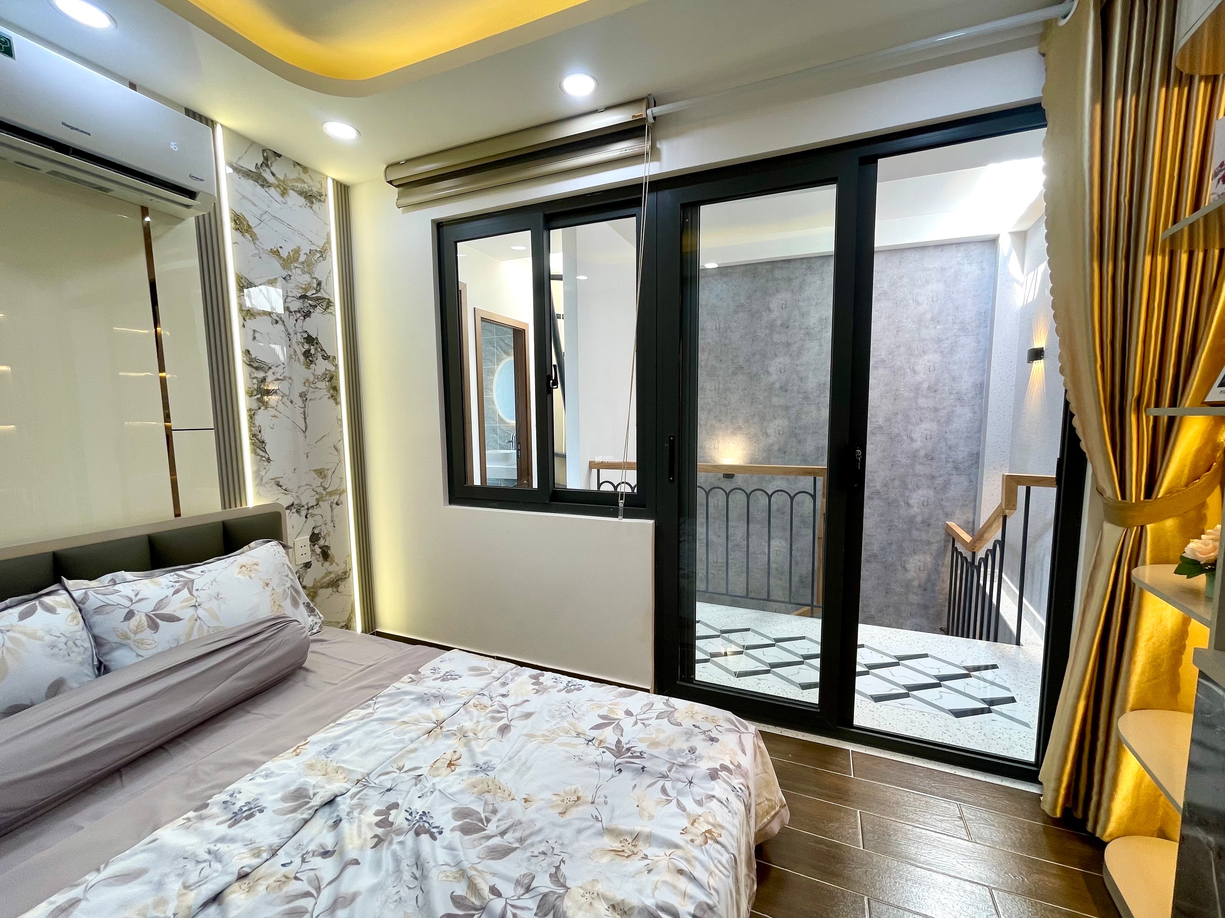 NHÀ ĐẸP XÂY MỚI - HẺM 5M Đ.QUANG TRUNG - 5x7 - 4 TẦNG - FULL NỘI THẤT - CHỈ 6.7 TỶ TL