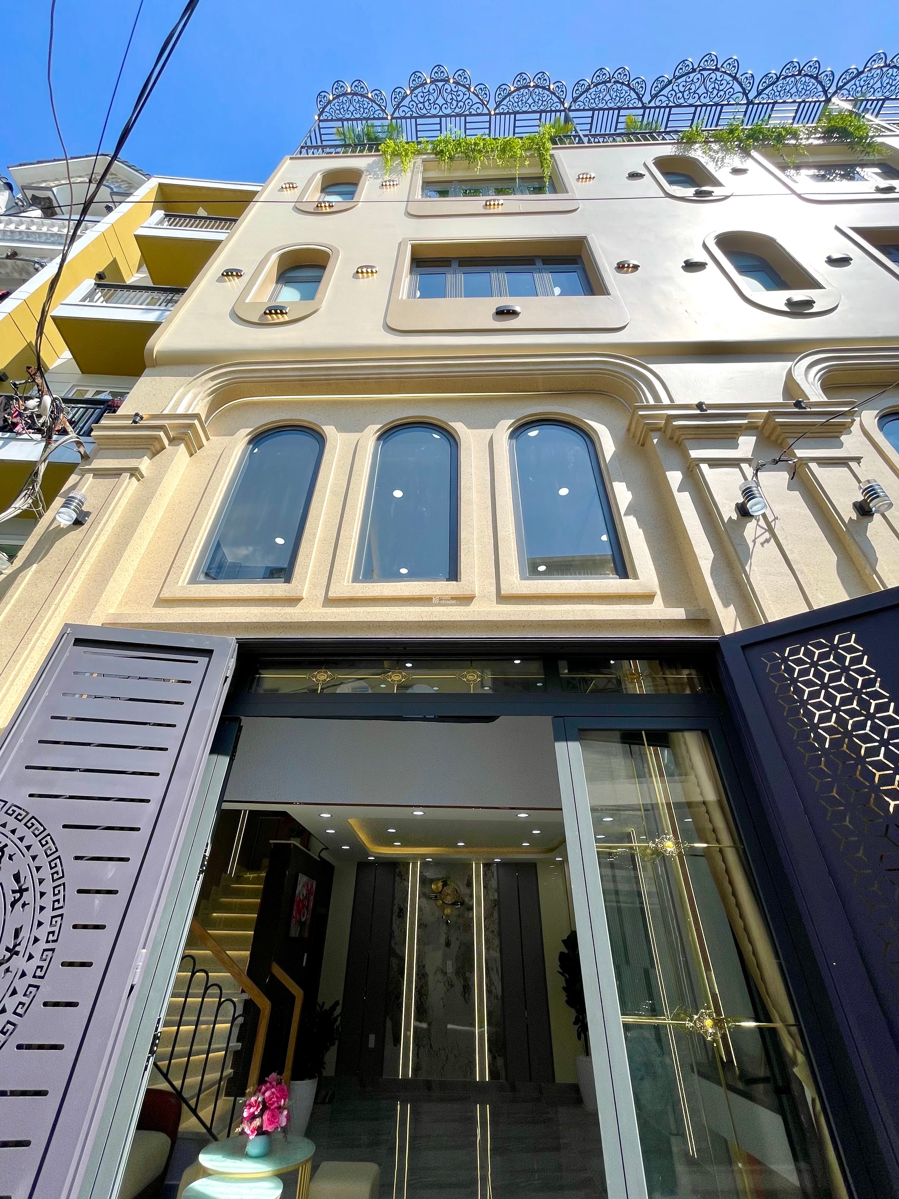 NHÀ ĐẸP XÂY MỚI - HẺM 5M Đ.QUANG TRUNG - 5x7 - 4 TẦNG - FULL NỘI THẤT - CHỈ 6.7 TỶ TL