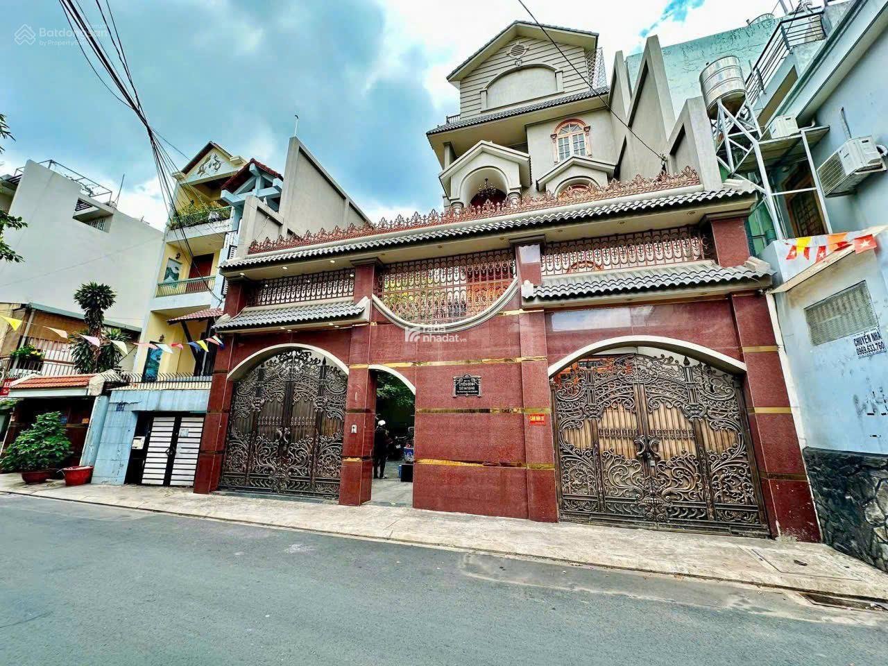 Nhà biệt thự cần bán đường Số 50 Q6 (8x16) chỉ 16,8 tỷ 