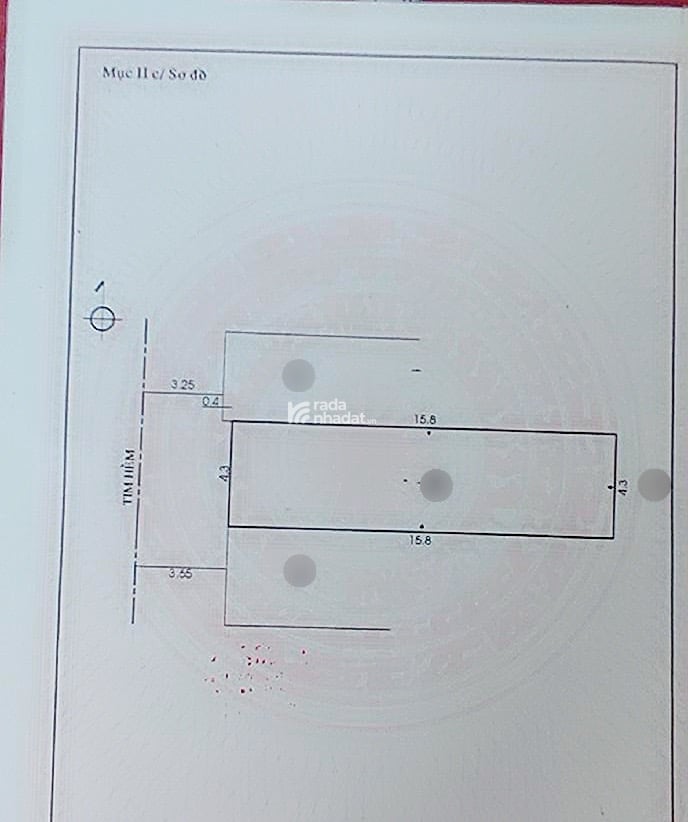 Bán Nhà Hẻm 1/ Tân Hương Ngay Nhà Thờ Tân Hương Tân Phú - Nhỉnh 7,9 Tỷ  - DT: 67,9M2 ( N4,3x16 )