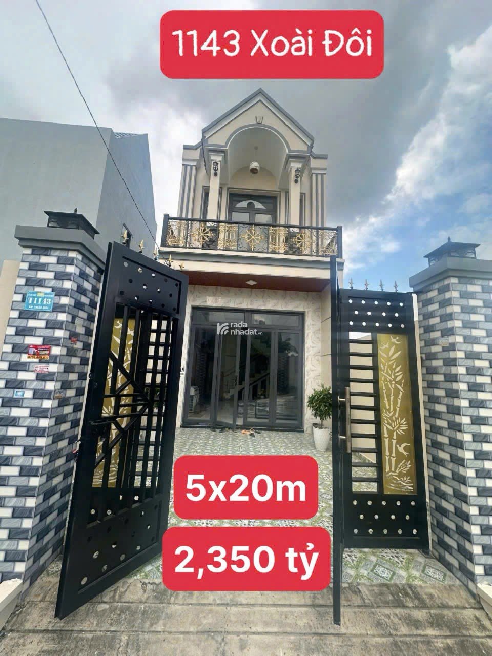 Bán nhà phố gần KCN Cầu Tràm, Cần Đước-Long An. Giá trọn gói từ 1Tỷ65...