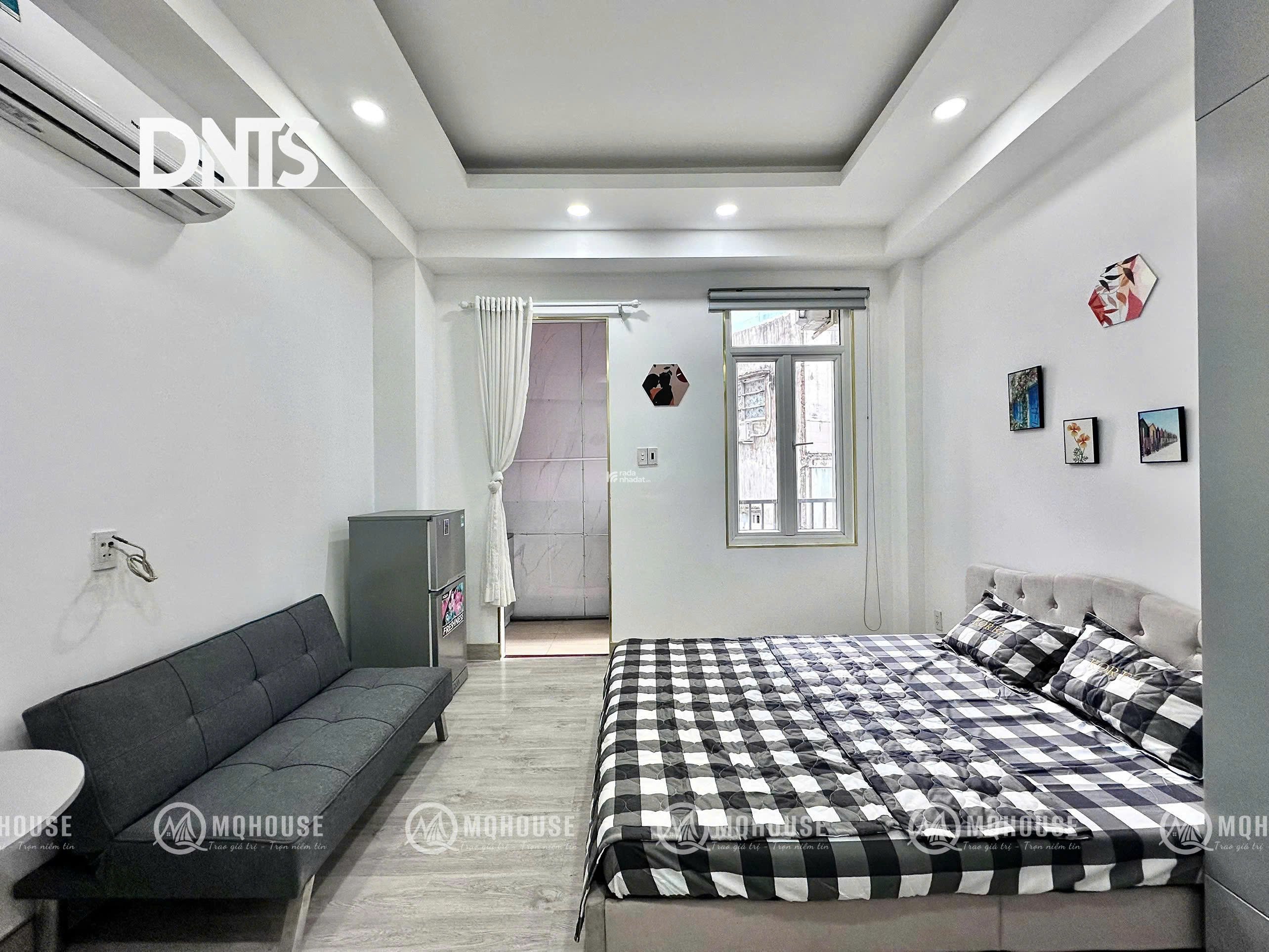 Căn Hộ 1Pn Bancony Máy Giặt Riêng Gần Cv Lê Văn Tám_Trường ĐH Kinh Tế ISB Q1