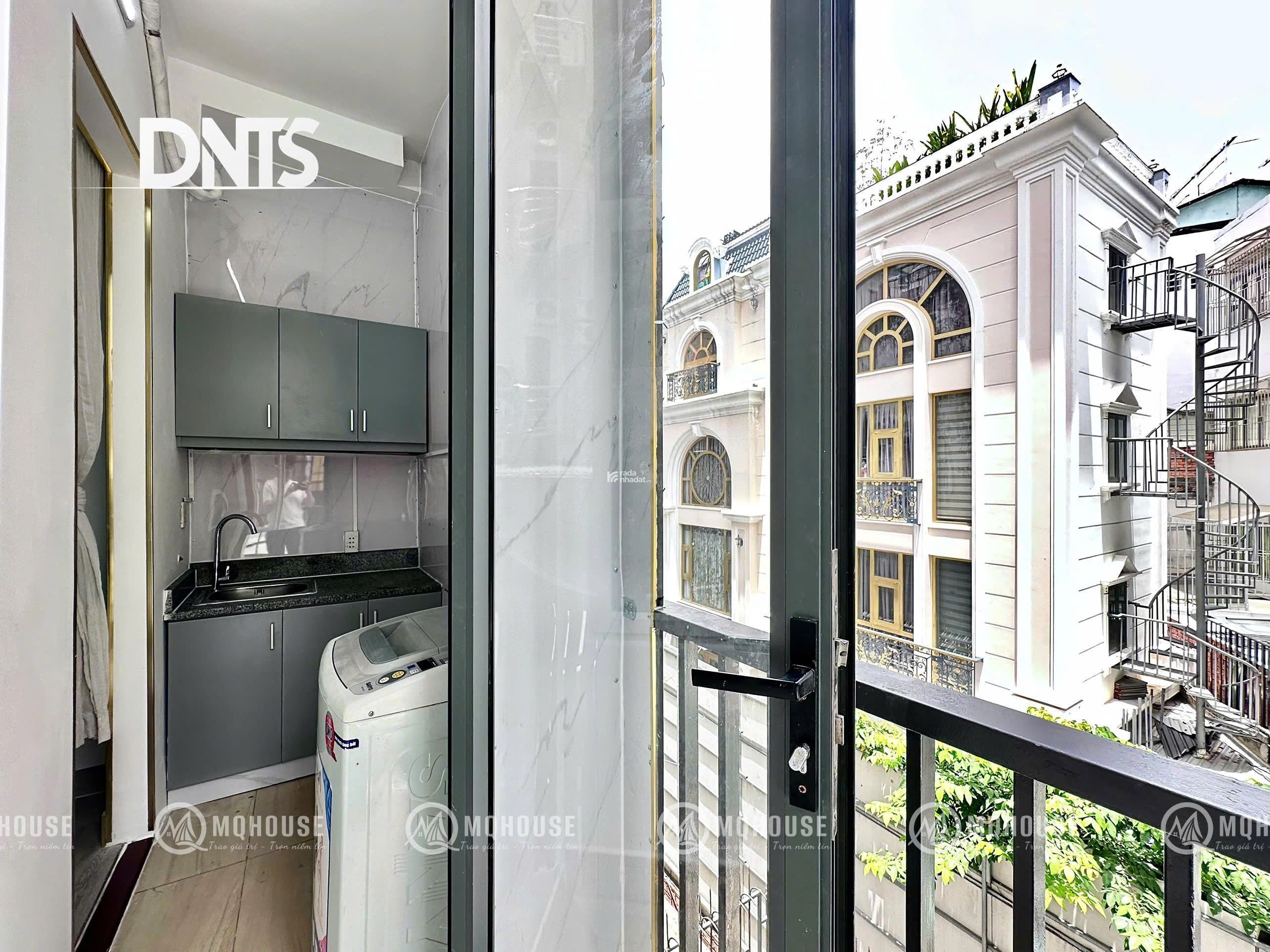 Căn Hộ 1Pn Bancony Máy Giặt Riêng Gần Cv Lê Văn Tám_Trường ĐH Kinh Tế ISB Q1