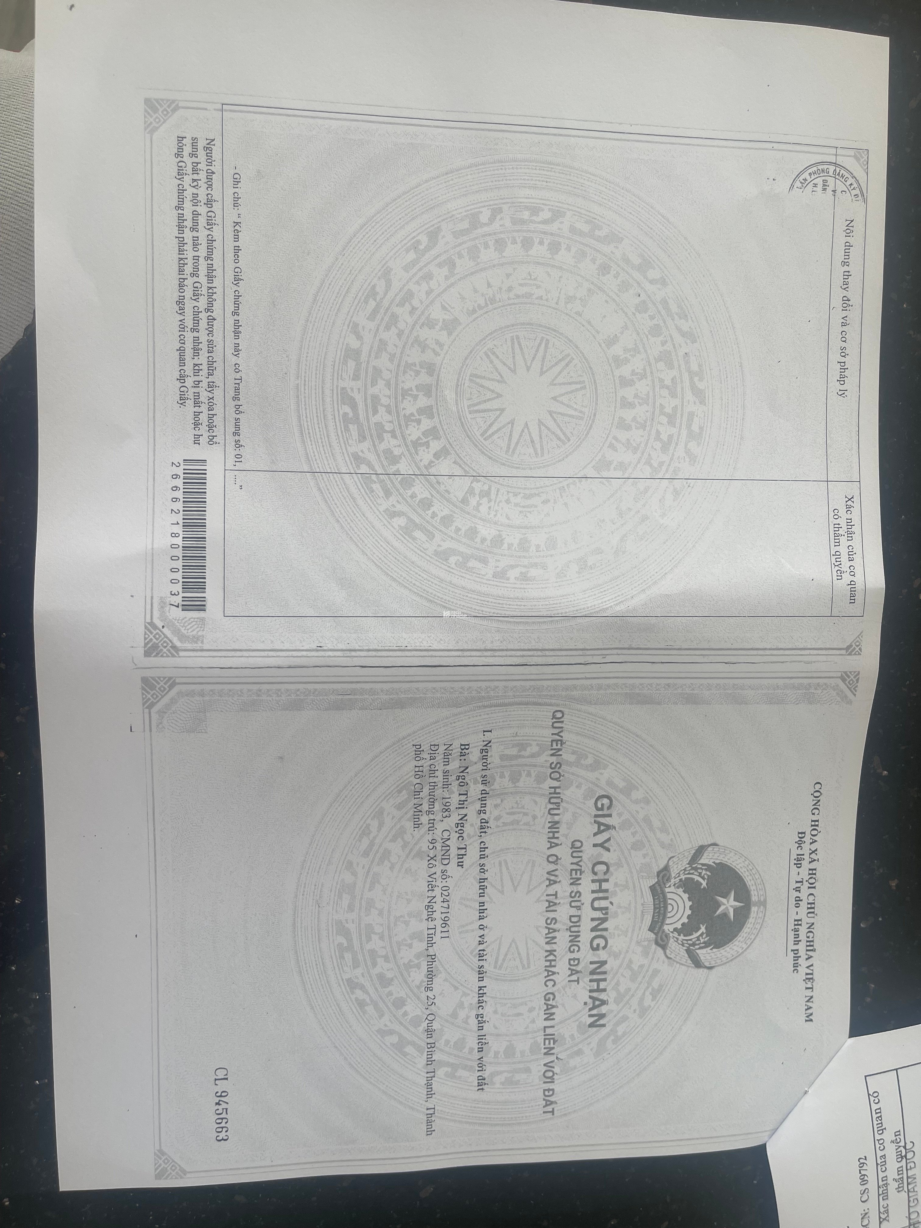 Bán nhà tại xã long hải TP TPHCM