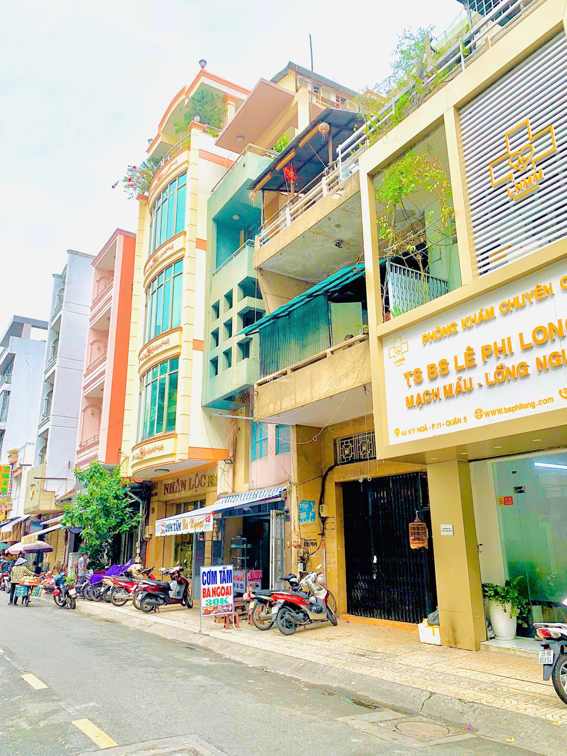 VỀ GIÁ 23.5 TỶ-BÁN MT KÝ HÒA-Q5,4.ngang 4.2x24m-TRỆT4L