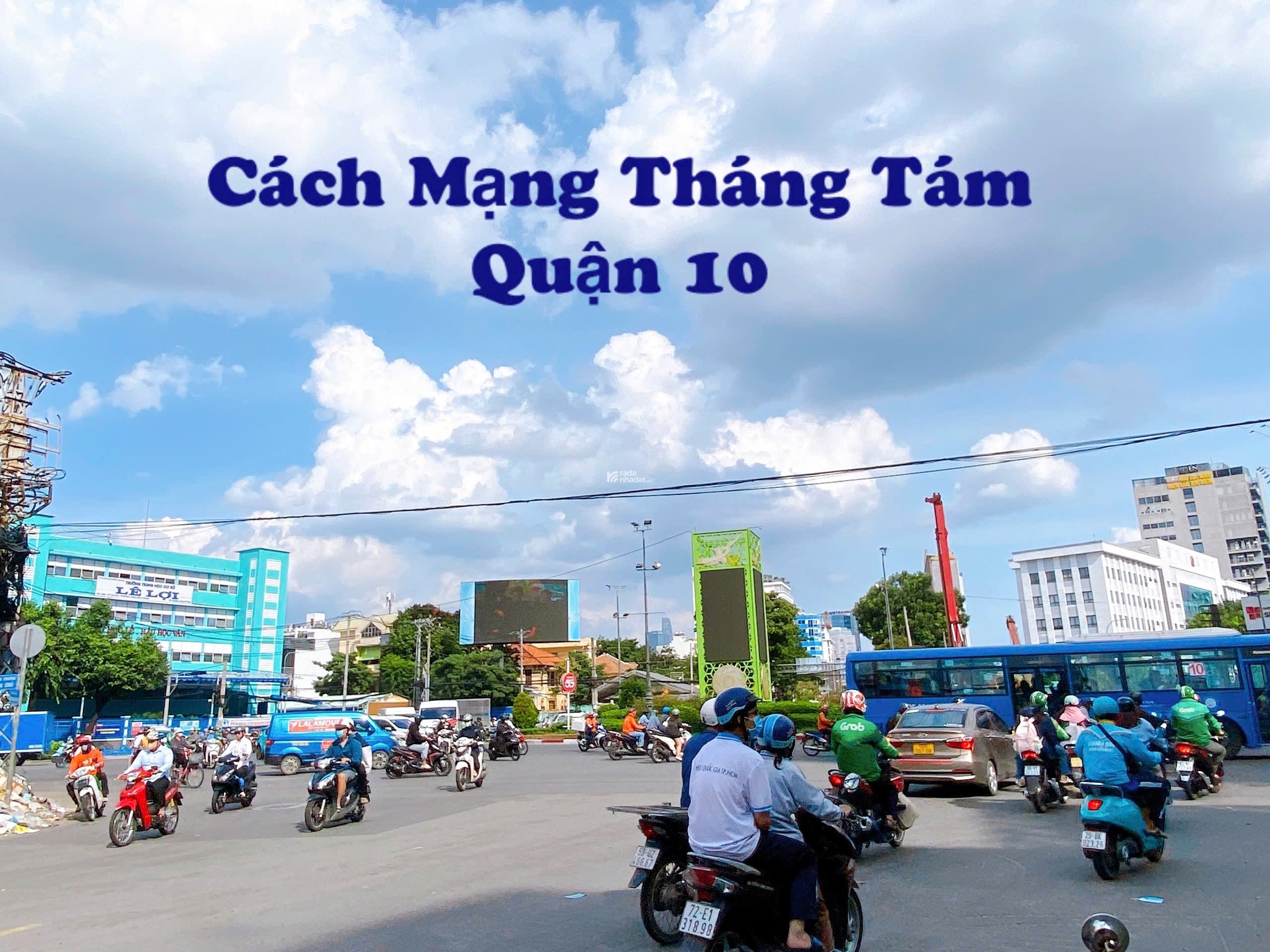 Chung cư QUẬN 10 - Cách Mạng Tháng Tám - 7 x 7 m ( Vuông vức ) -Lô góc -2.65 tỷ
