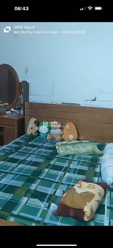 BÁN NHÀ NGUYỄN QUÝ YÊM 54M2 4.X TỶ 4.4X12M HẺM XE TẢI BÌNH TÂN GIÁP QUẬN 6