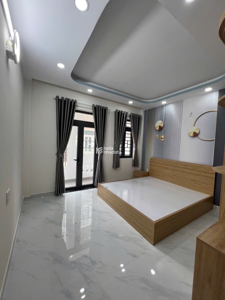 Nhà mới Đẹp - Bình Tân - Hẻm Xe Hơi - 58m2 - 4 tầng - mới 100% -  chỉ nhỉnh 6ty