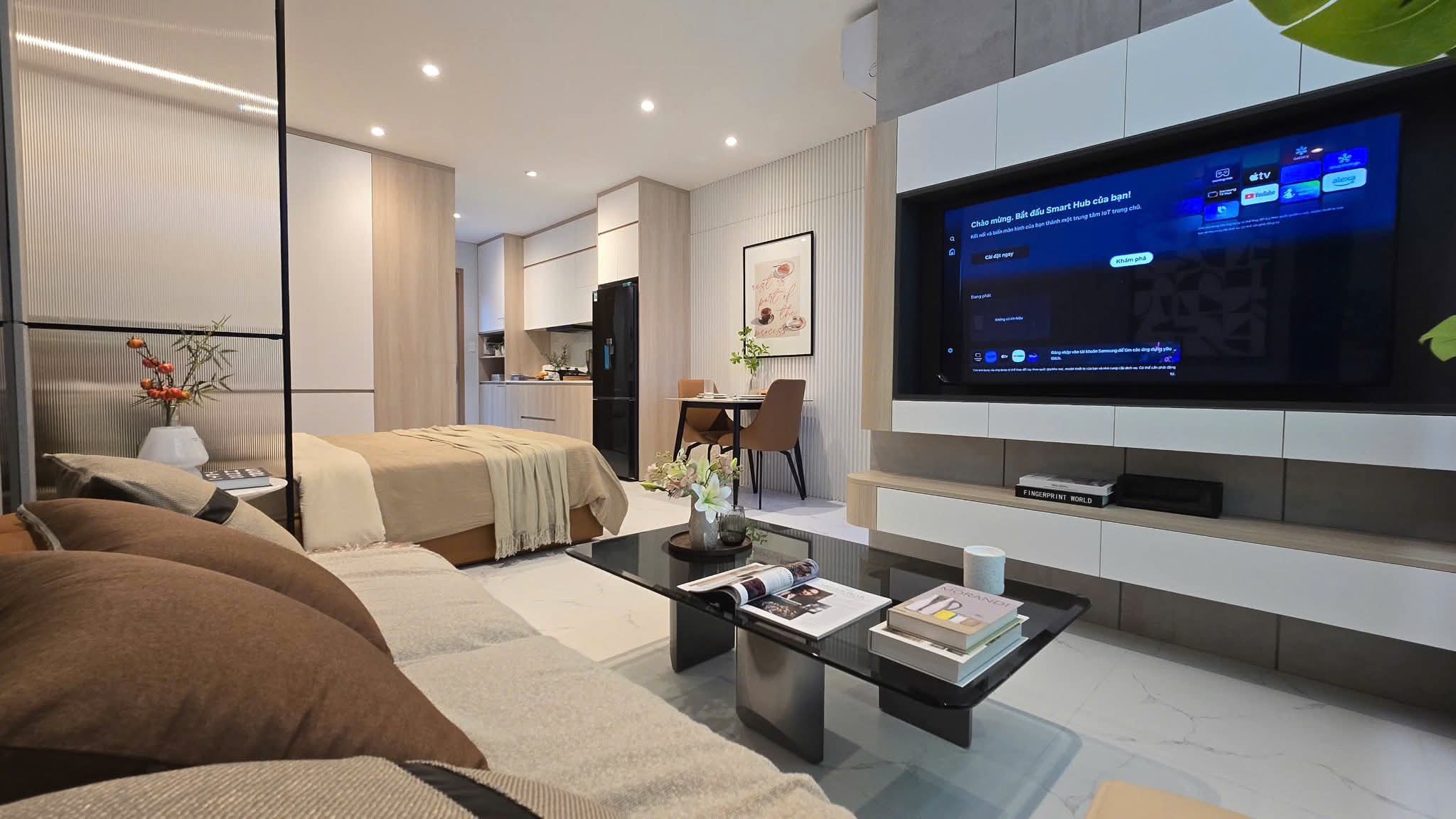 CĂN 1PN TẦNG CAO - VIEW HỒ BƠI MAXIMUS 700m2 GIÁ 1,4...TY