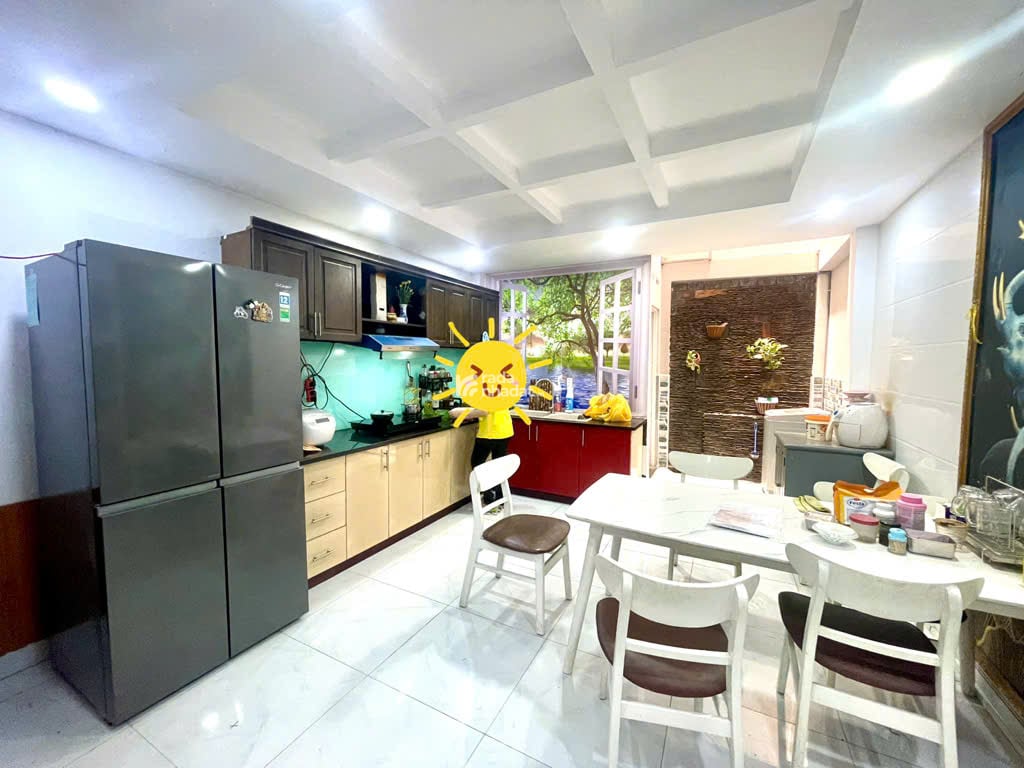 Nhà 3 tầng  Sát mặt tiền Phan Huy Ích  Gò Vấp  Ngay Emart 2 hẻm xe hơi  4x16m  Giá 9.15 tỷ
