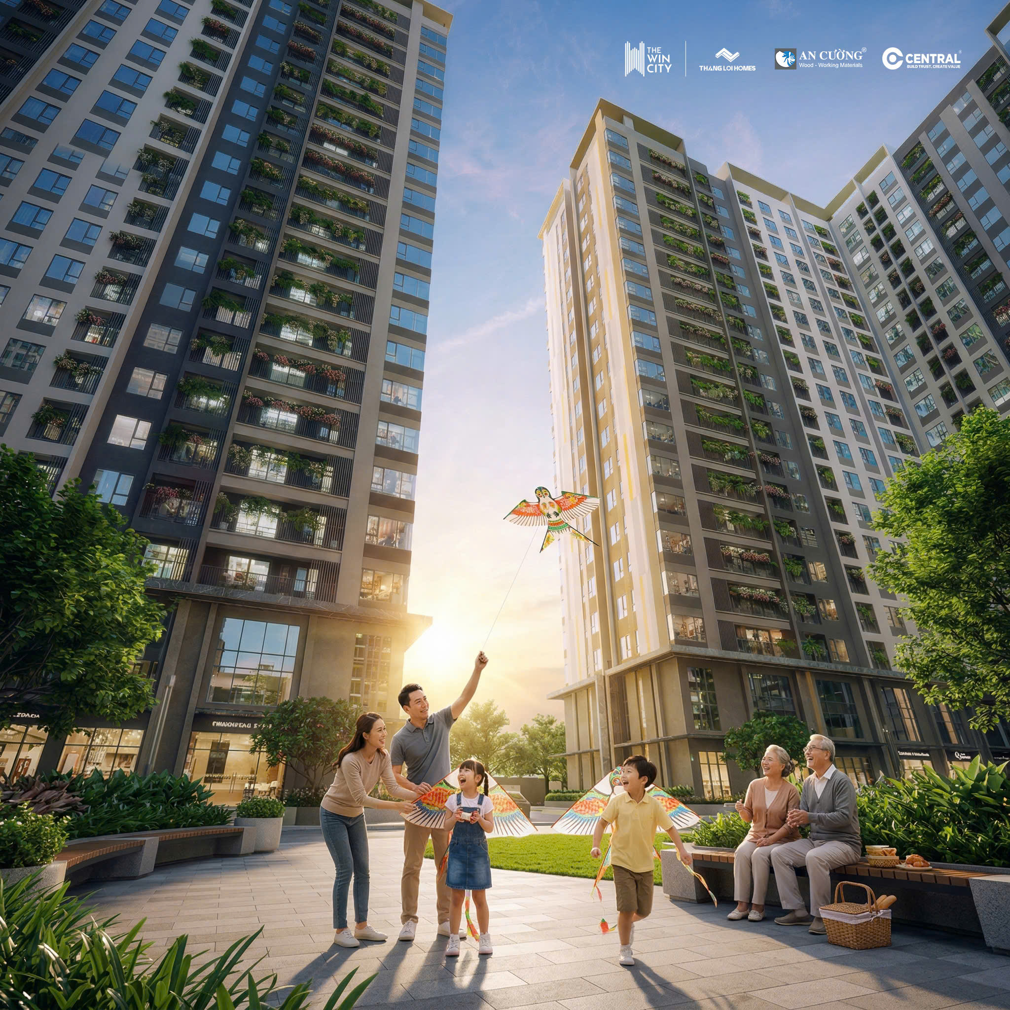 Chuyển nhượng căn hộ, thanh toán 500tr sở hữu, trả góp 36 tháng trực tiếp chủ đầu tư - không vay