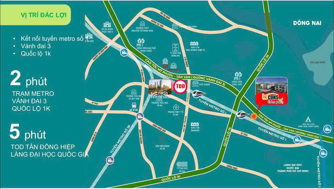 Nhà phố Bcons đường Bình Thung BD 1 trệt 2 lầu 1 tum chỉ từ 6.5 tỷ/căn. Tặng ngay 3 chỉ vàng