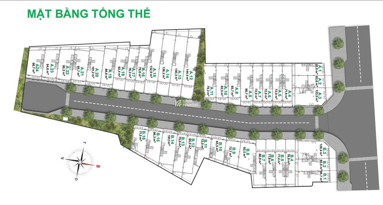 Nhà phố Bcons đường Bình Thung BD 1 trệt 2 lầu 1 tum chỉ từ 6.5 tỷ/căn. Tặng ngay 3 chỉ vàng