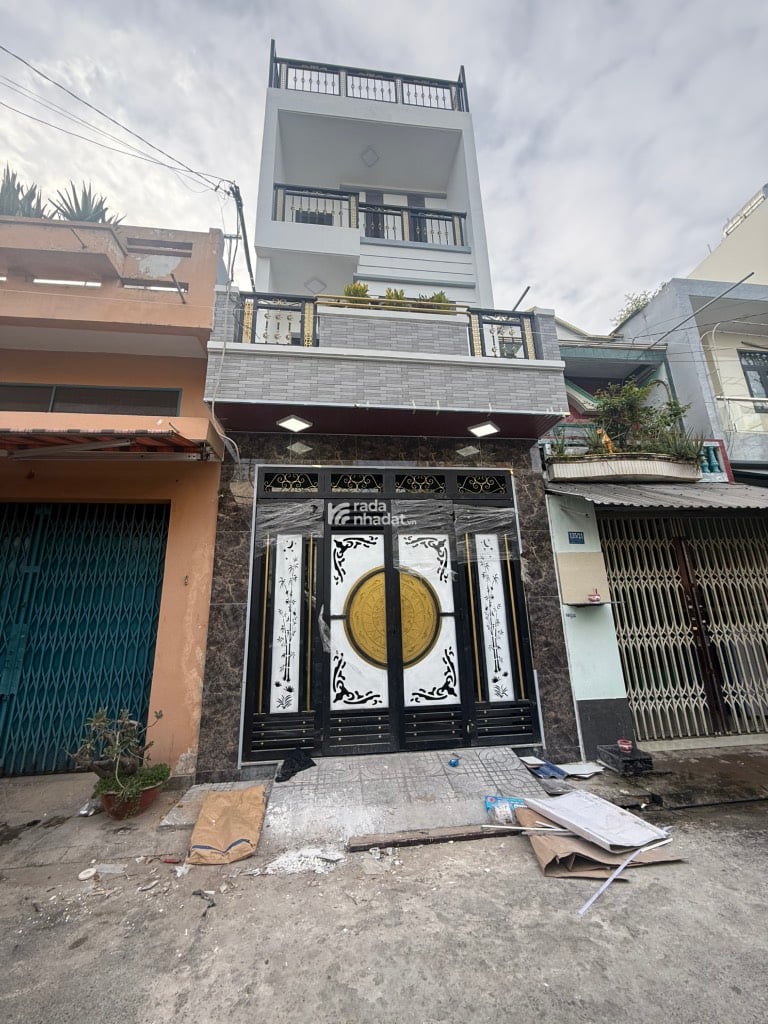 SIÊU PHẨM - 4 TẦNG - 2 MẶT HẺM - Ô TÔ VÀO NHÀ - NGÃ TƯ BỐN XÃ 